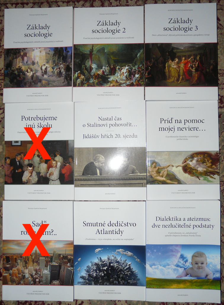 Knihy KSB (Koncepce Společné Bezpečnosti)
