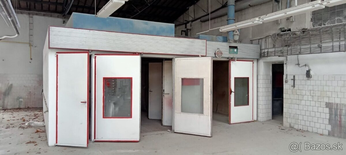 Lakovaci box kabina dvere