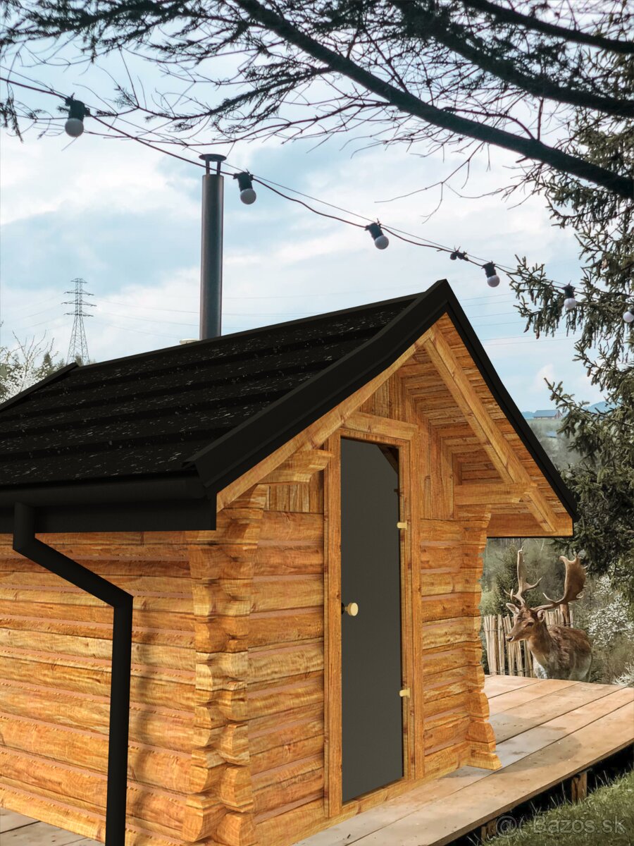 Sauna sudova finska zahradny nabytok drevo Vyrobca