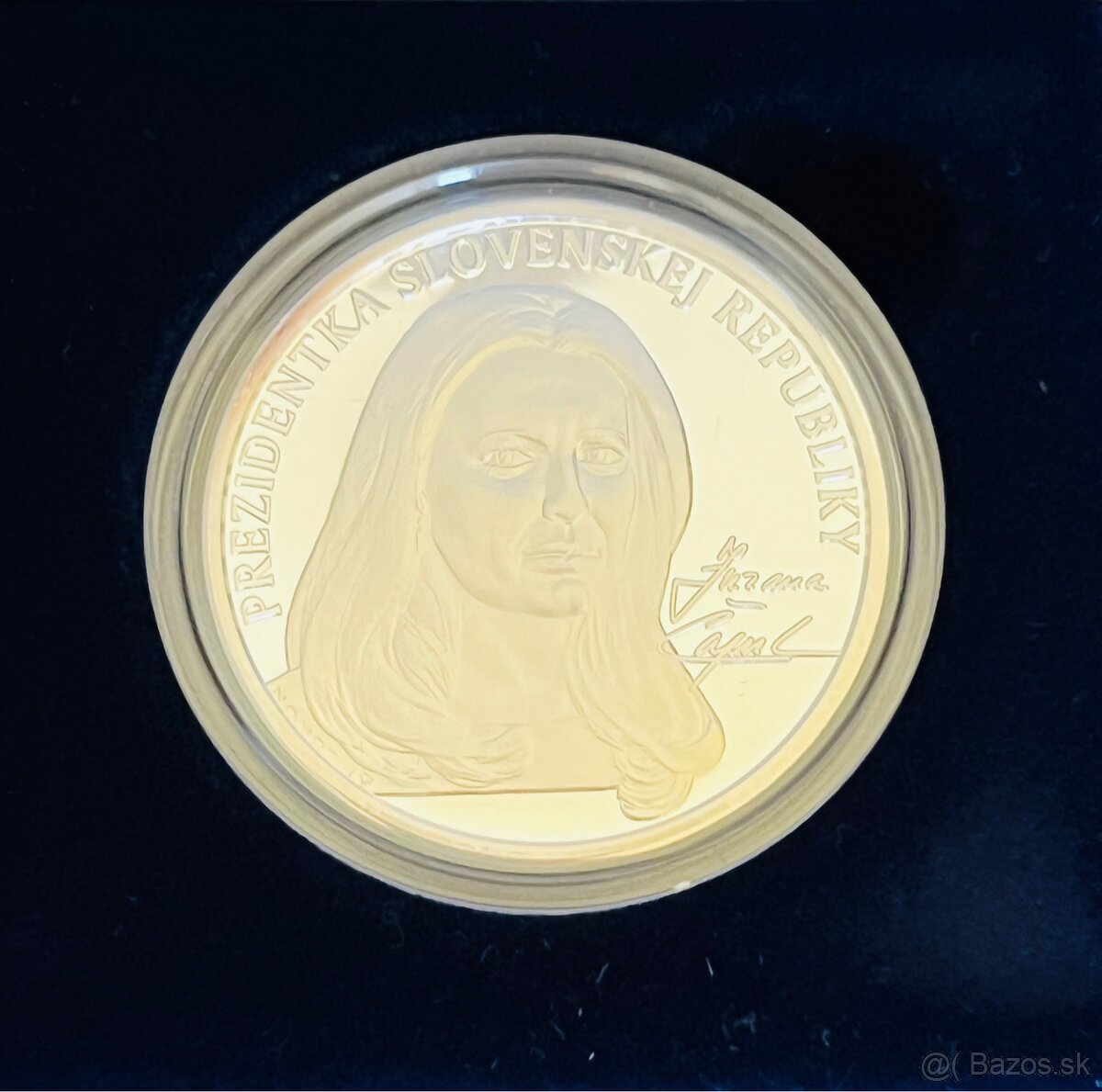 Strieborna medaila Zuzana Caputova