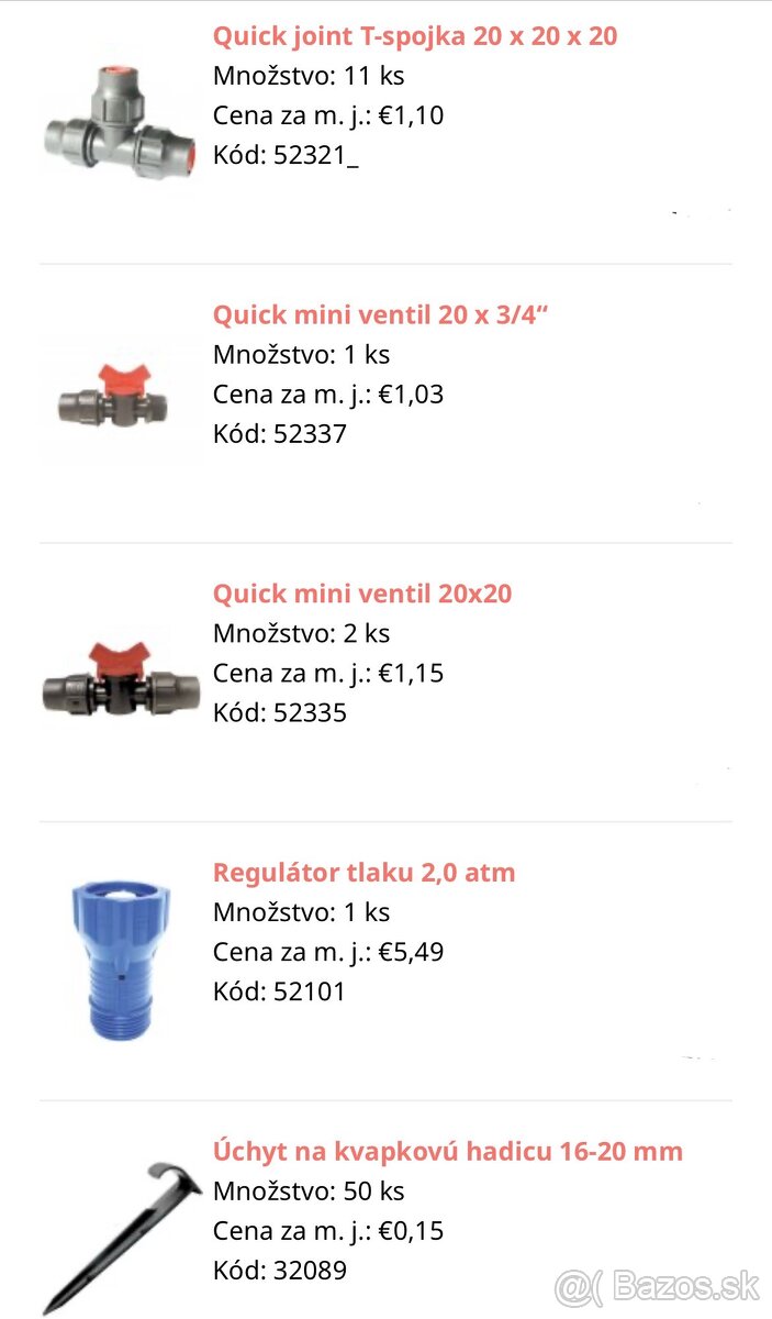 Predam kvapkovu zavlahu