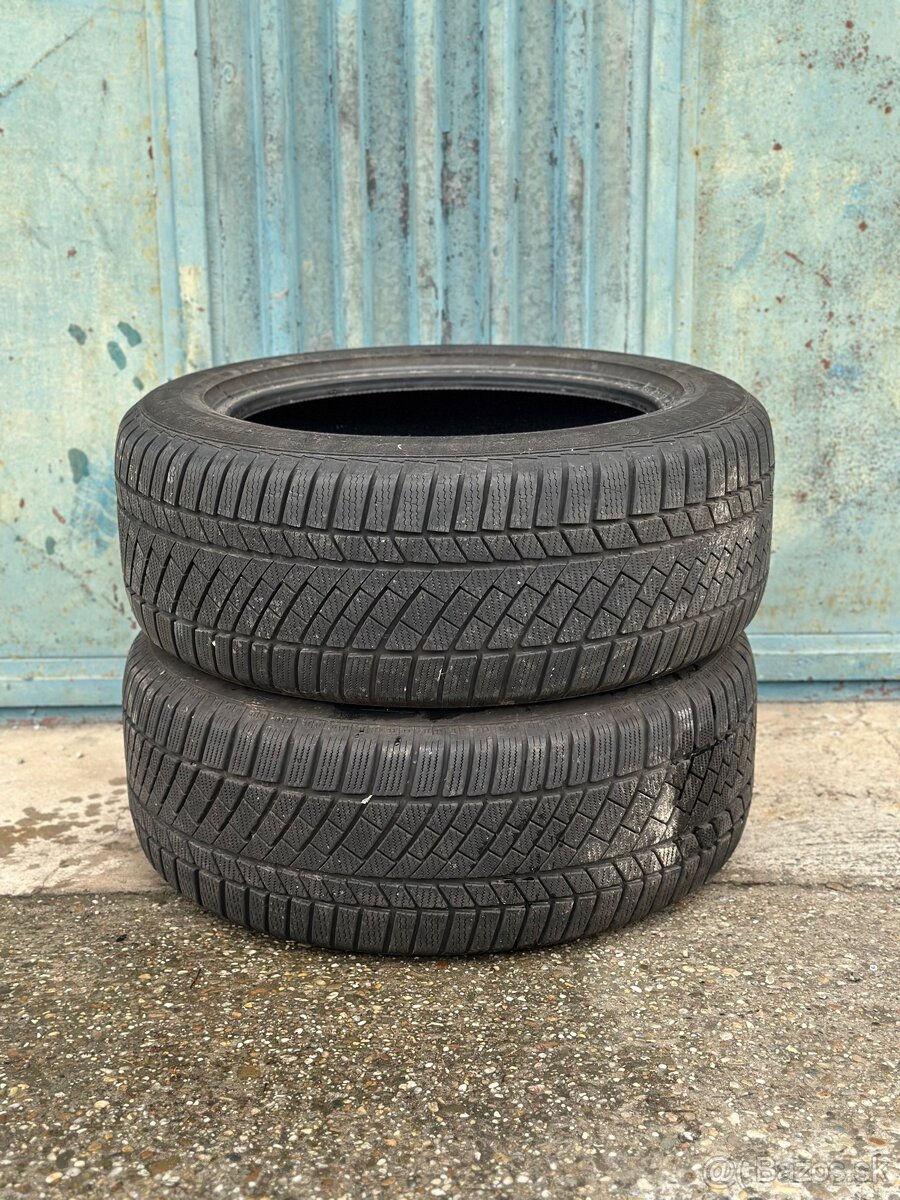 Gumy Continental ContiWinterContact. 255/50 R19 ZIMNE
