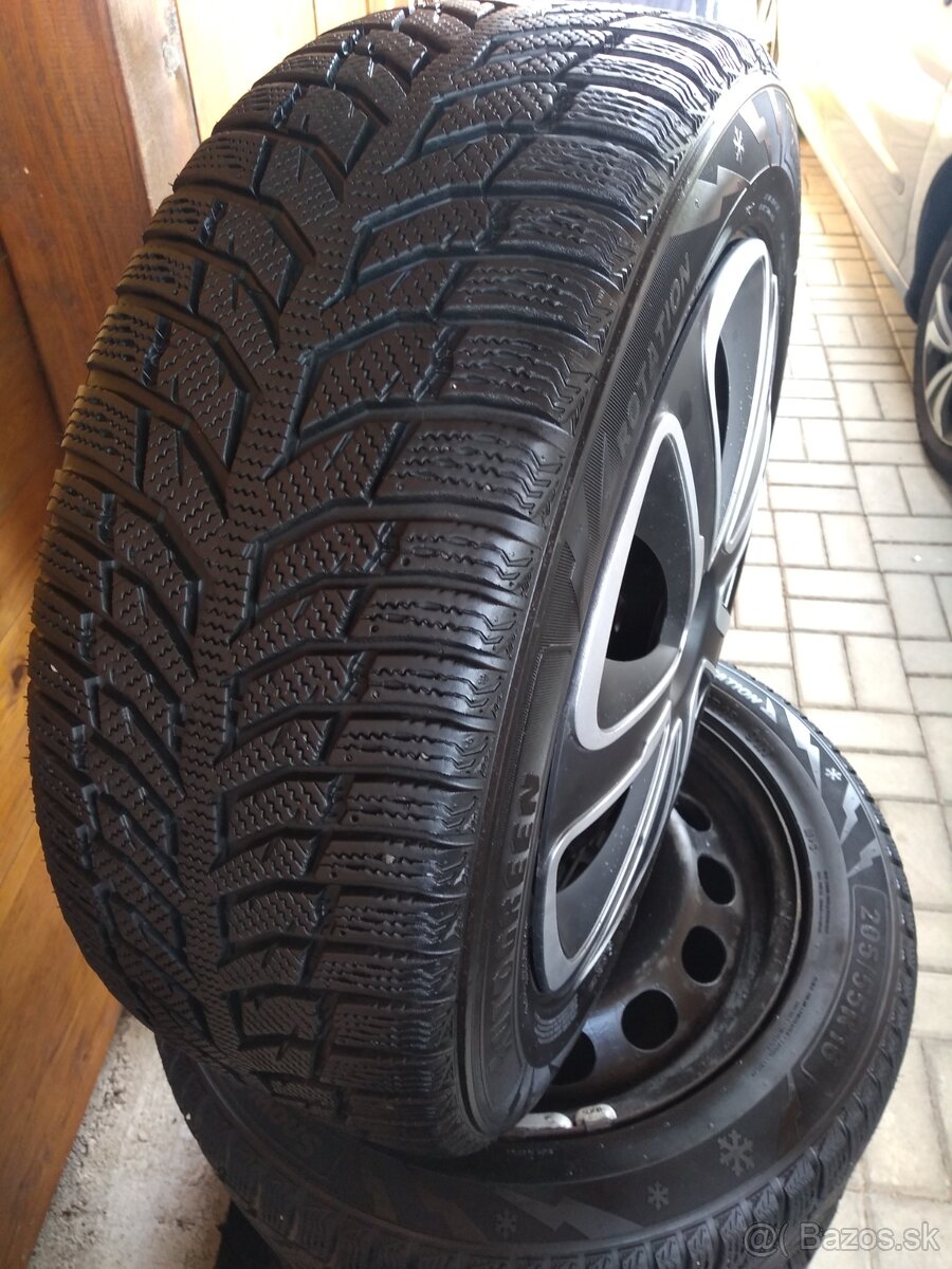 Predám zimné pneumatiky 205/55 R16