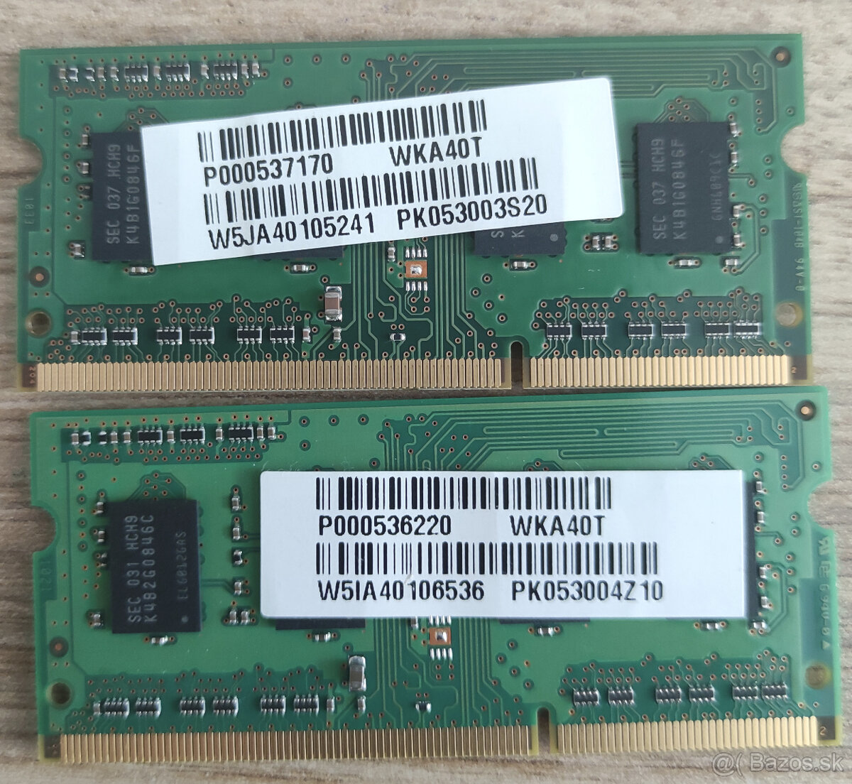 SAMSUNG PC3-10600 DDR3 SODIMM