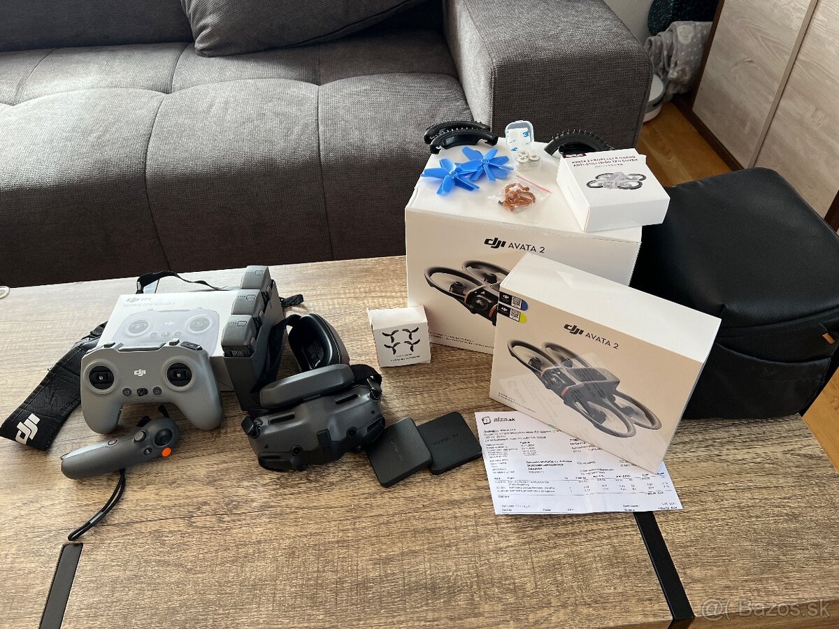 Dji Avata 2 Fly More Combo - neaktivovaný kus