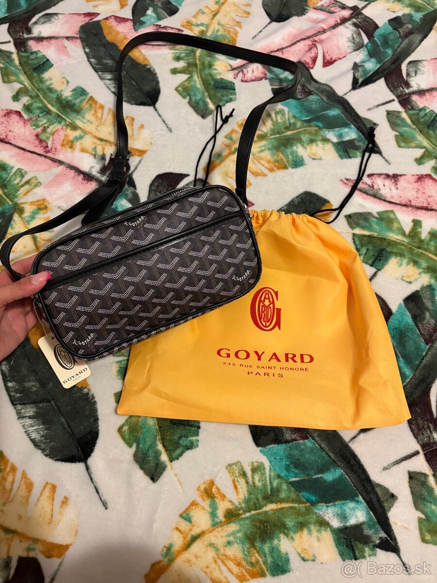 Goyard crossbody kabelka Cap-vert PM - čierna (GO2)