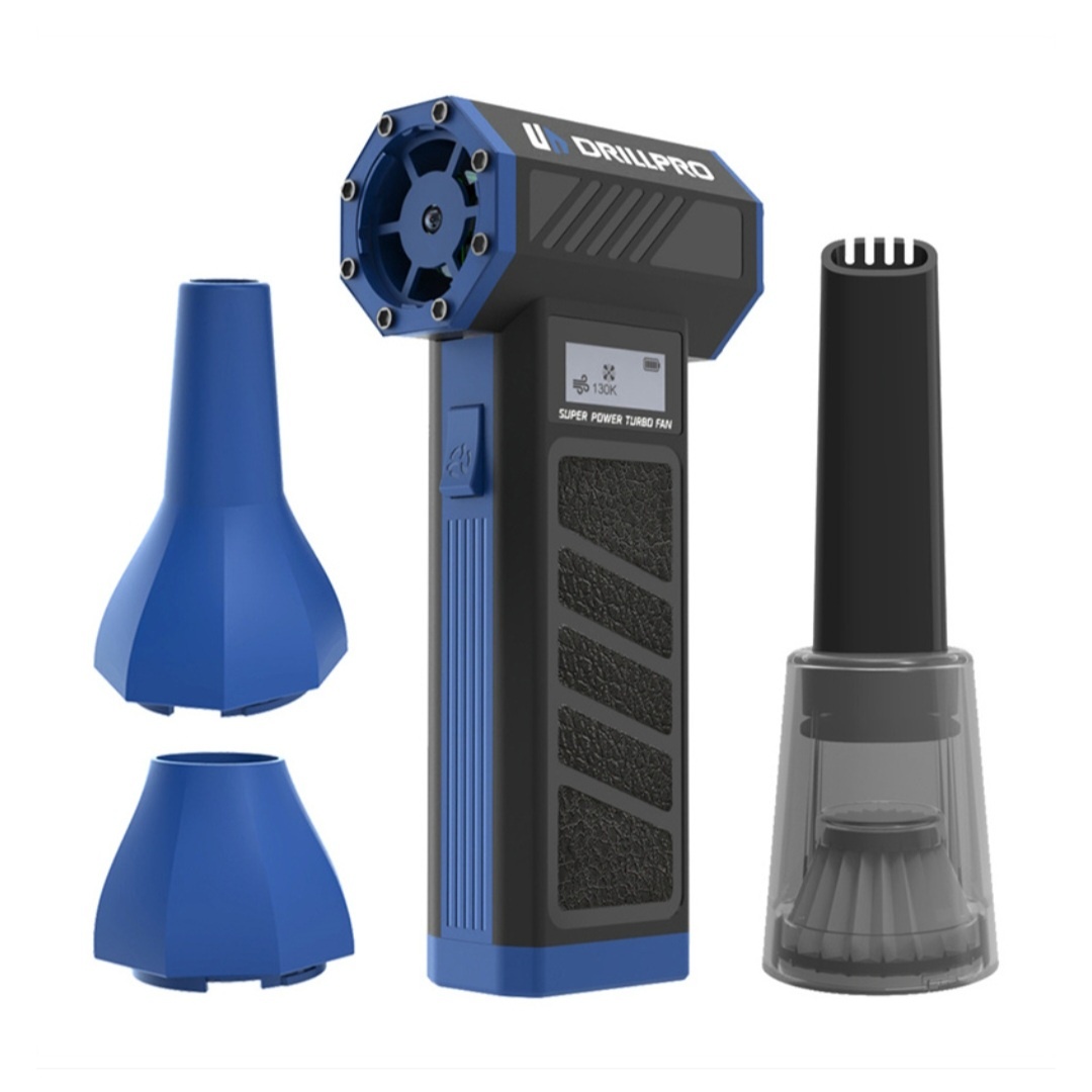 Vynikajúci Turbo Fan Drillpro až 130000 ot. + Vysávací Modul