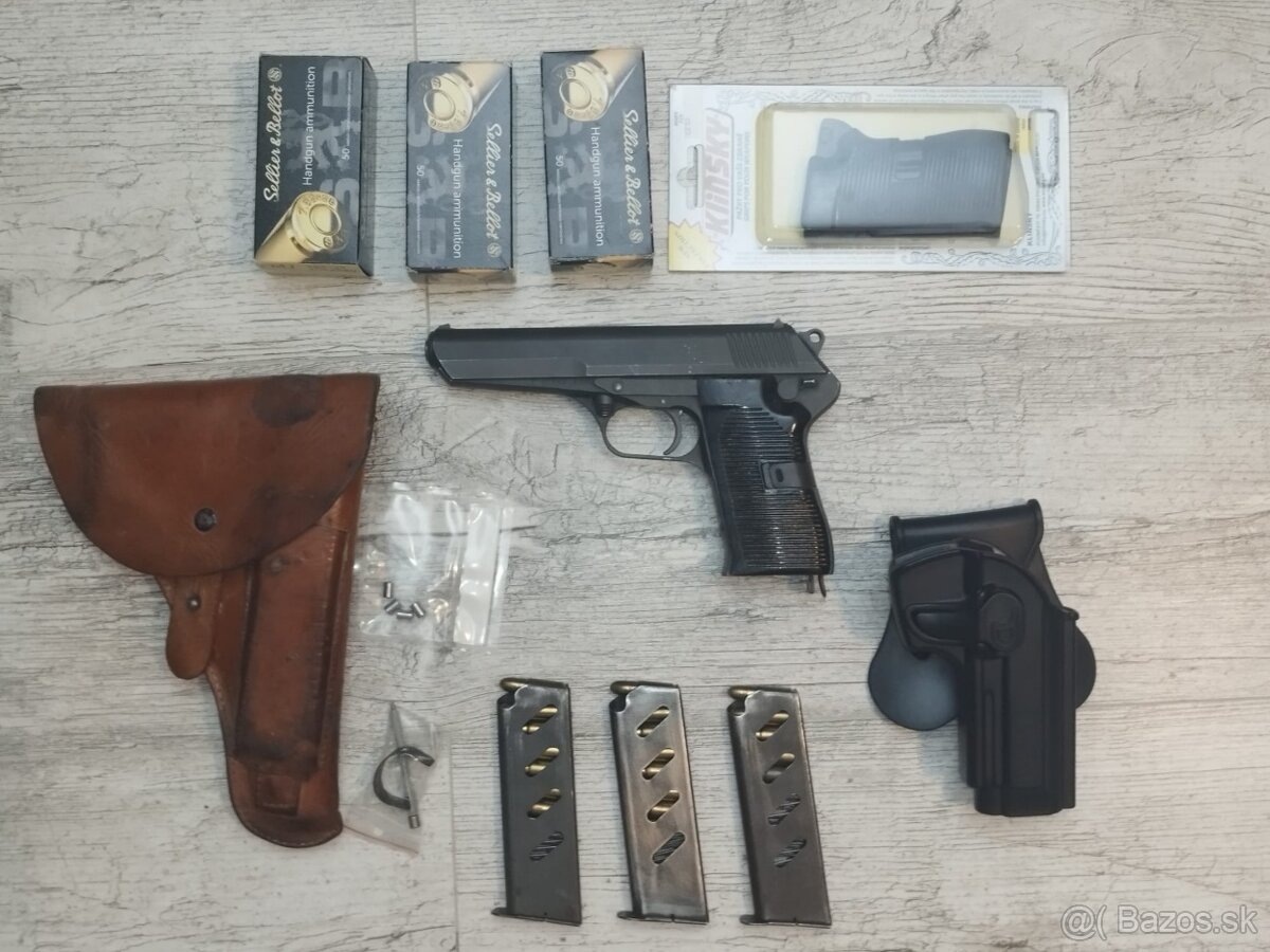 tokarev cz52 s príslušenstvom
