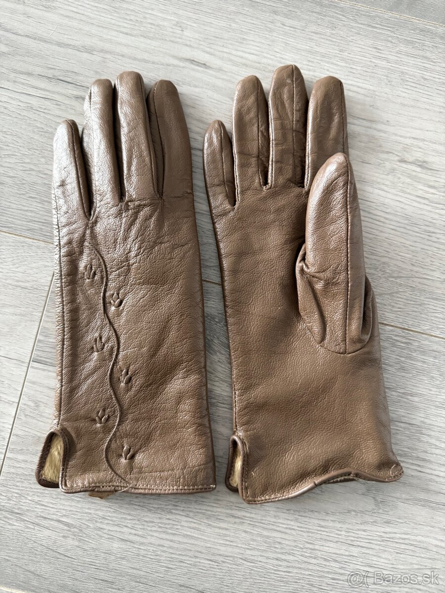 Kožené rukavice