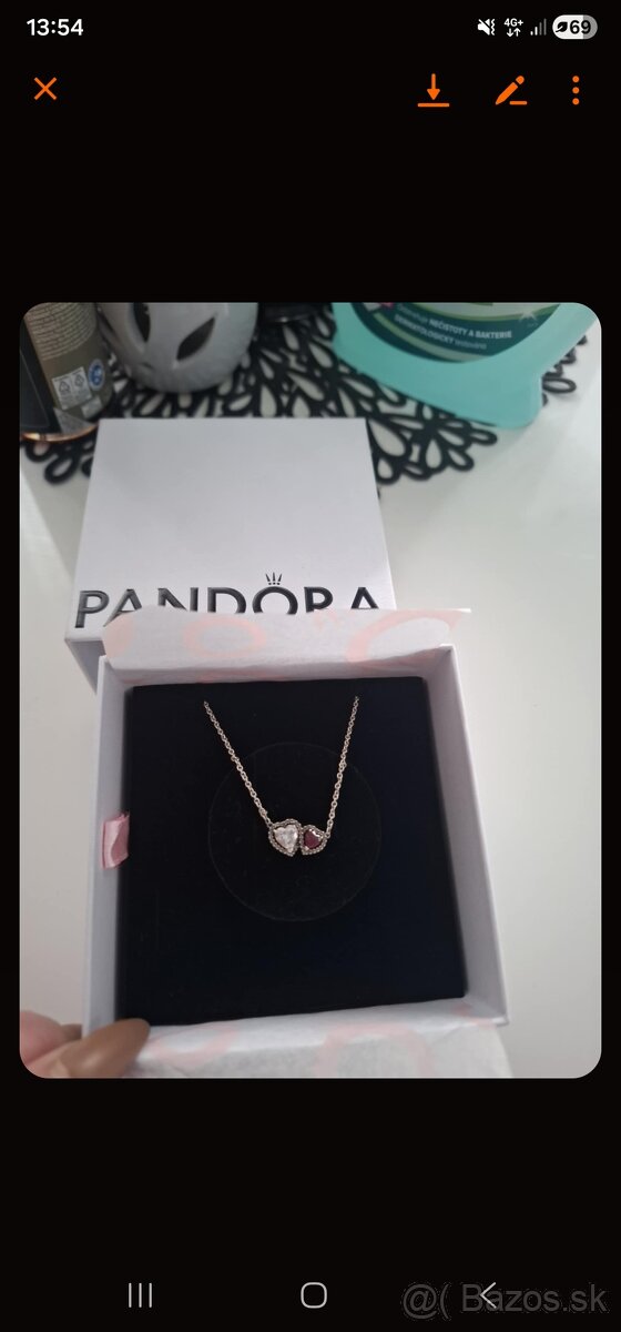 Pandora nahrdelnik strieborny nenoseny