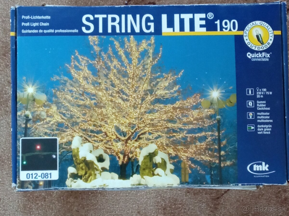 Predám vianočné osvetlenie