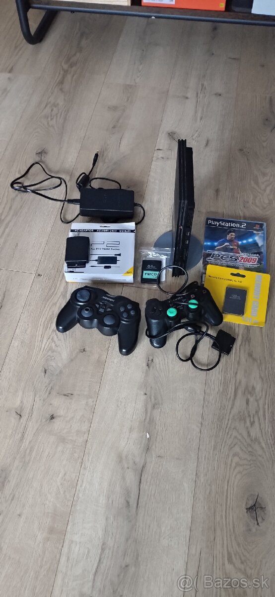 Playstation 2 slim 2 ovládače a príslušenstvo