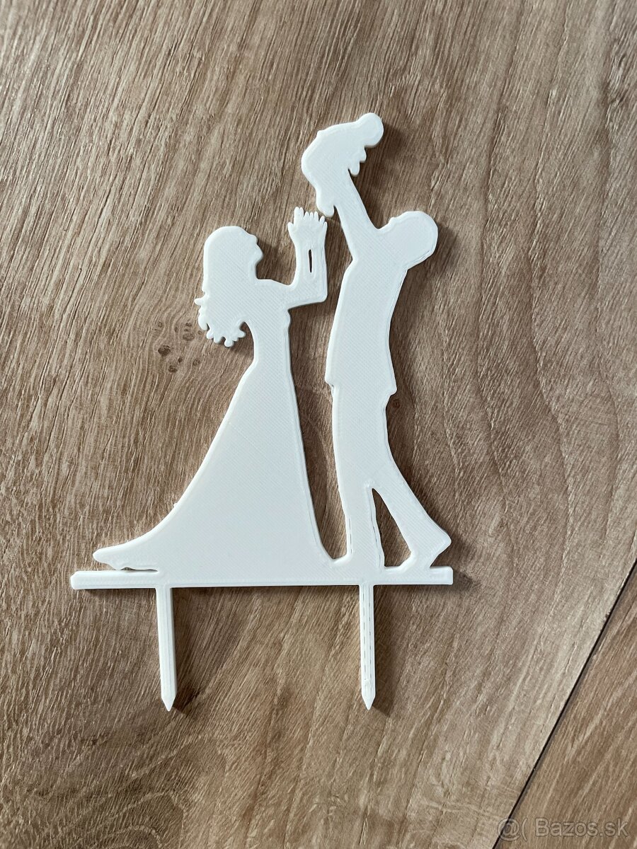 Zápich na tortu - svadba