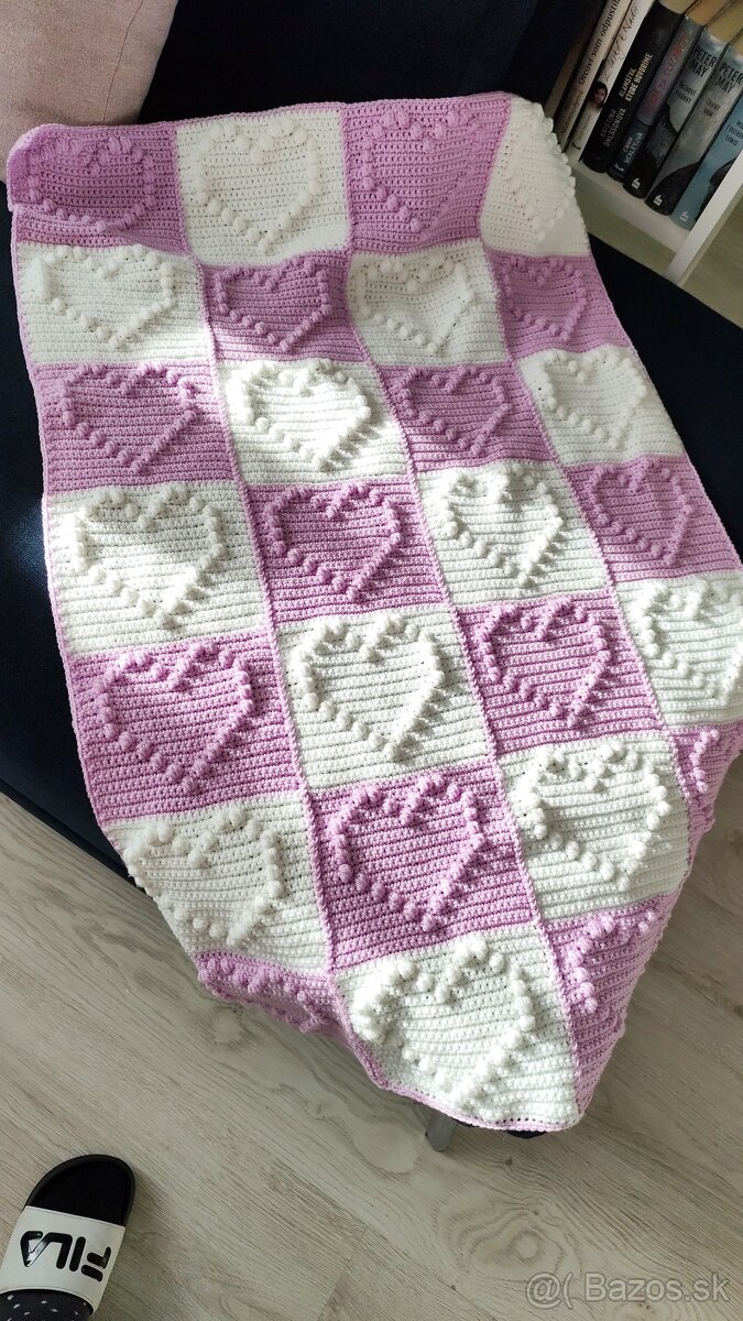 Detská hand made deka