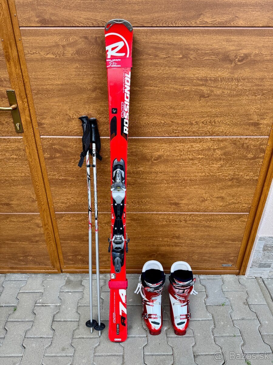 Predám lyže Rossignol Alias A74 Red. 166cm.
