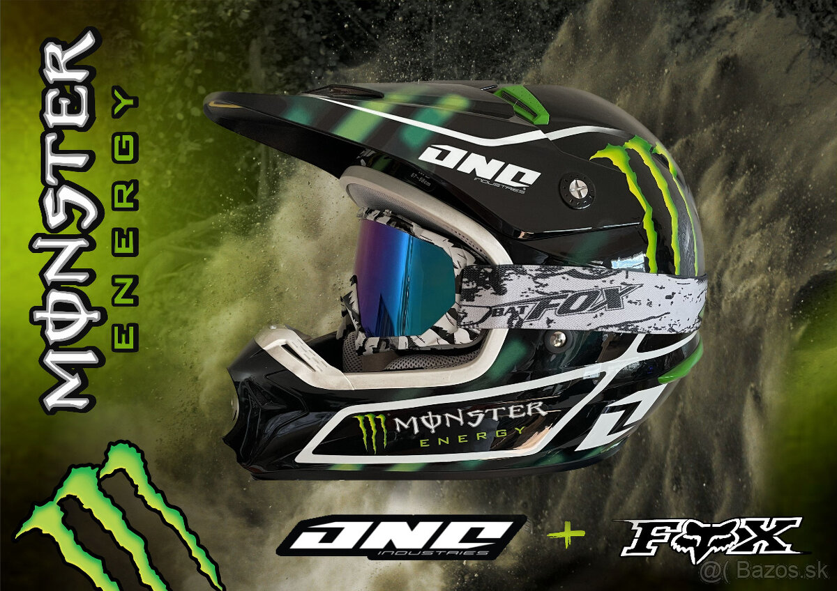 Monster Energy Helmet One Industries Limited Edition