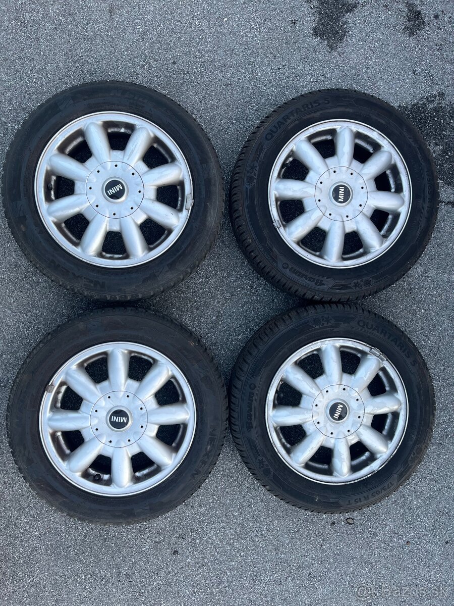 Hliníkové disky Mini Cooper 4x100 r15