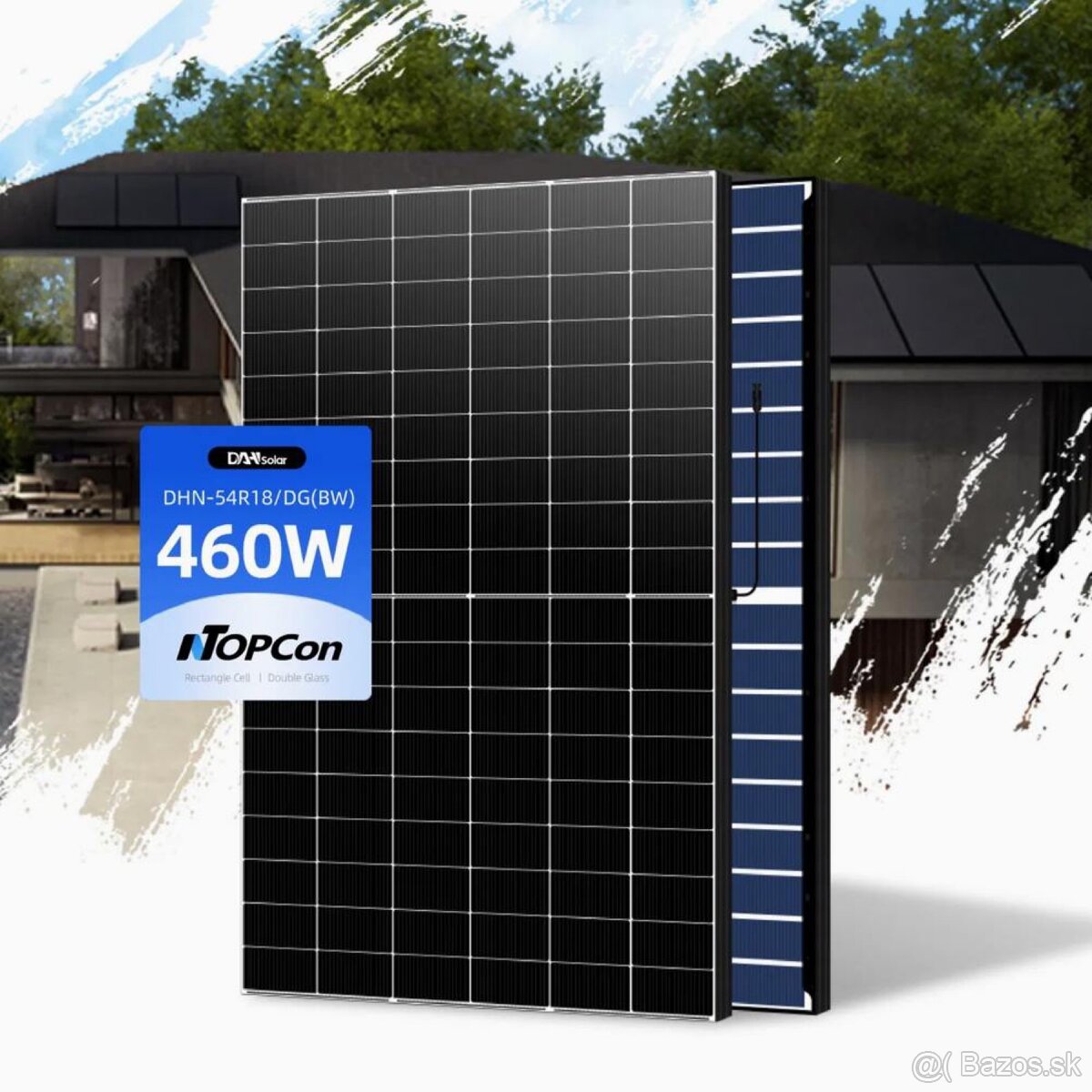 Fotovoltaický modul DHN-60R18DG(BB)-(455W) DAH Solar