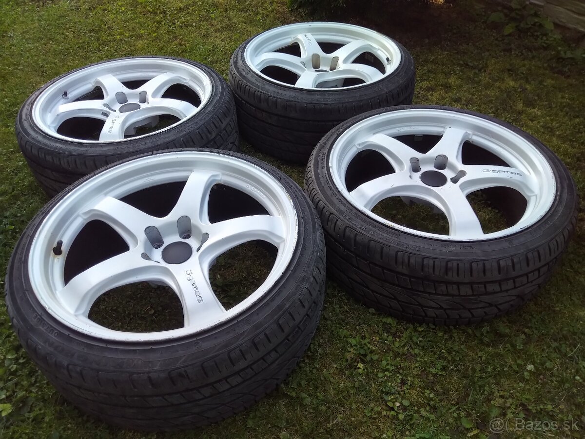 Disky RAYS G GAMES 5x114,3 R19 + pneu 235/35 ZR19