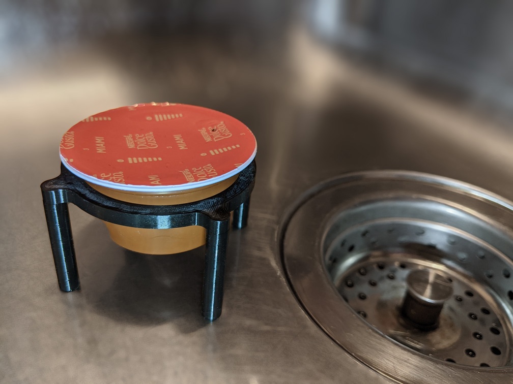 6 ks - Odkvapkávací stojanček na kapsule Dolce Gusto