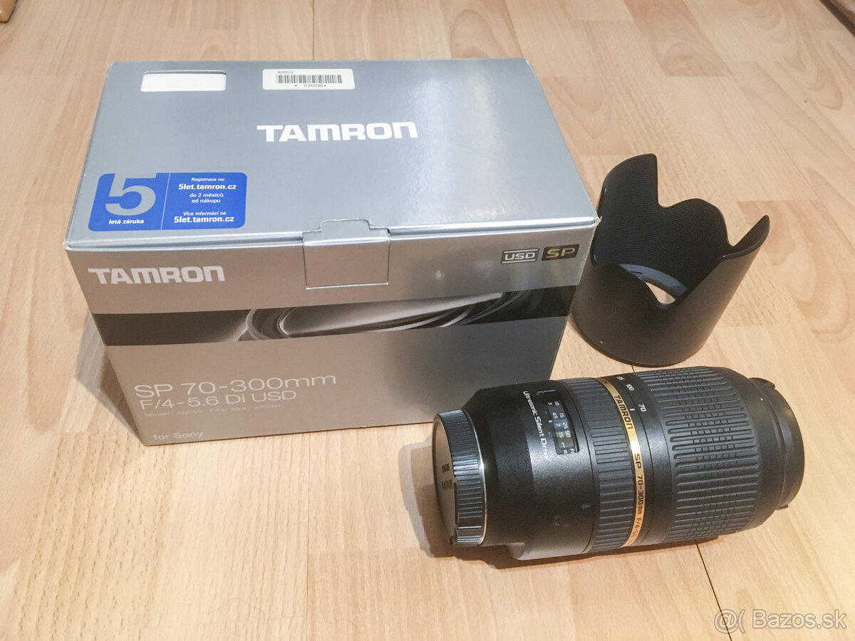 Tamron SP 70-300mm f/4-5.6 Di USD - Sony A
