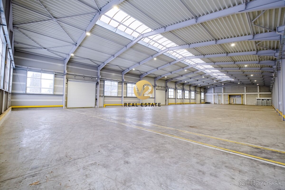 REZERVOVANÉ Na PREDAJ - FOR SALE - Výrobný areál - haly a po