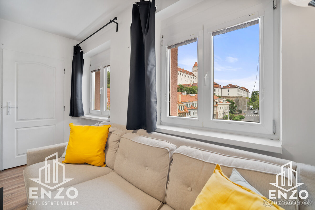 Exkluzívne na predaj 3 izbový byt s balkónom Zámocká ulica B