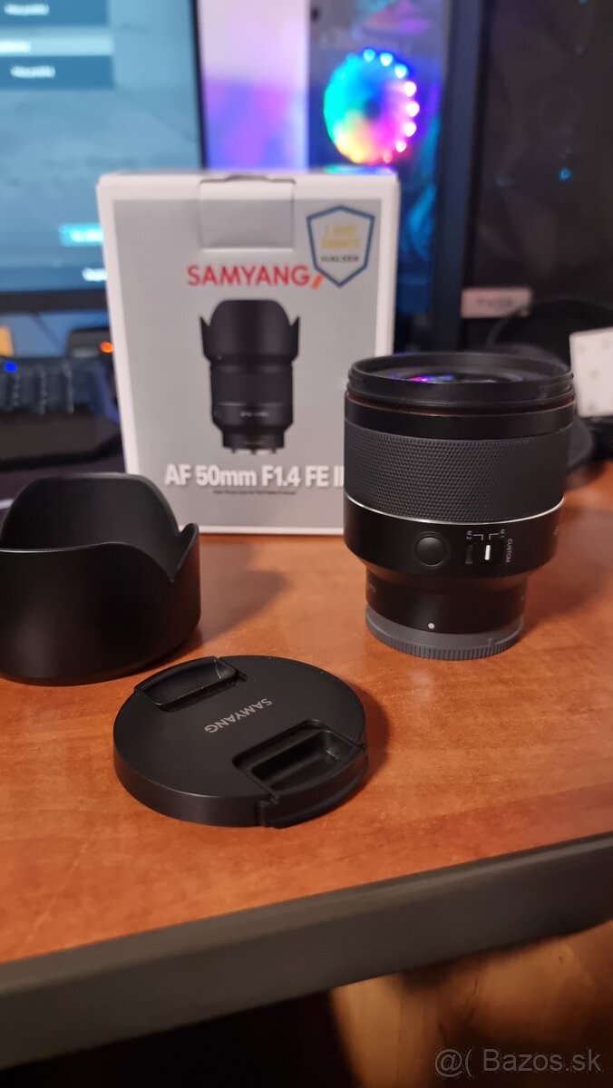 Samyang 3x použitý 50mm 1.4 FE II Sony‼️📸✅️✅️