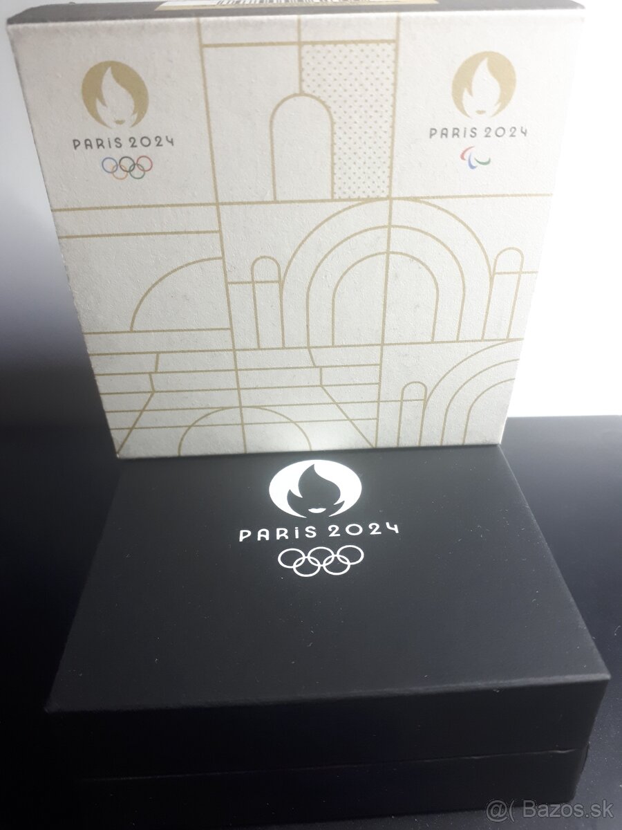 2€ proof Francúzsko 2024 colorovaná