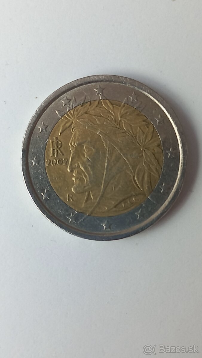 Minca 2 Euro Taliansko 2002