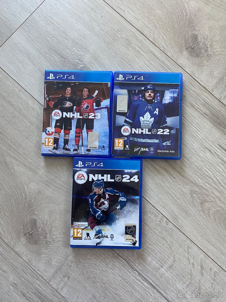 Predám hry nhl na ps4