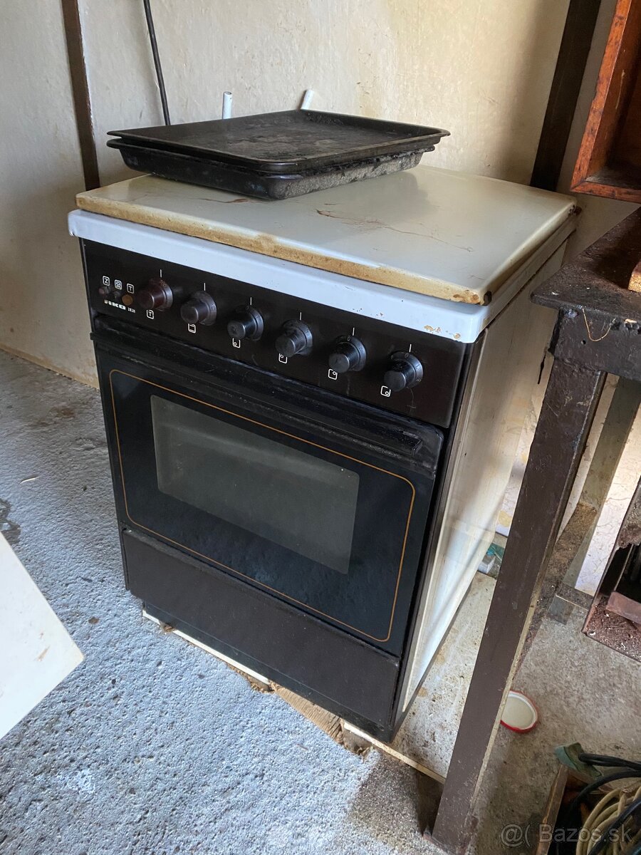 Elektricky sporak, gauc a nabytok