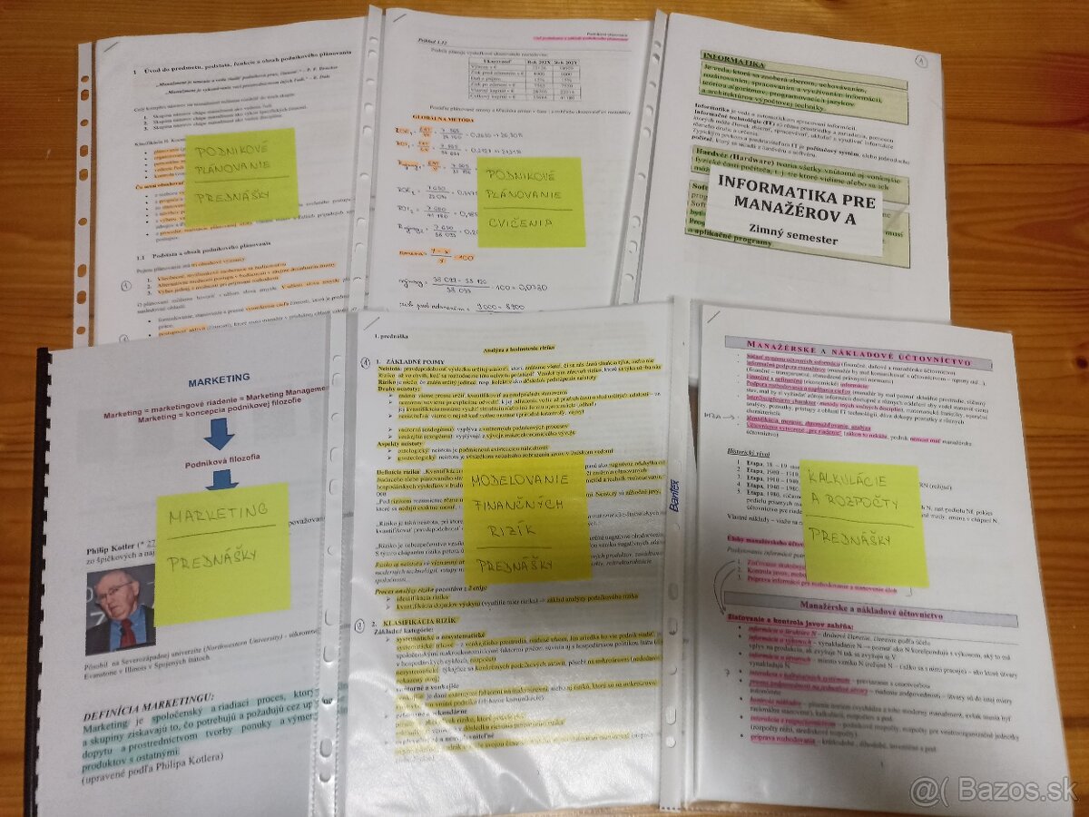Materiály pre odbor ekonomika a manažment podniku