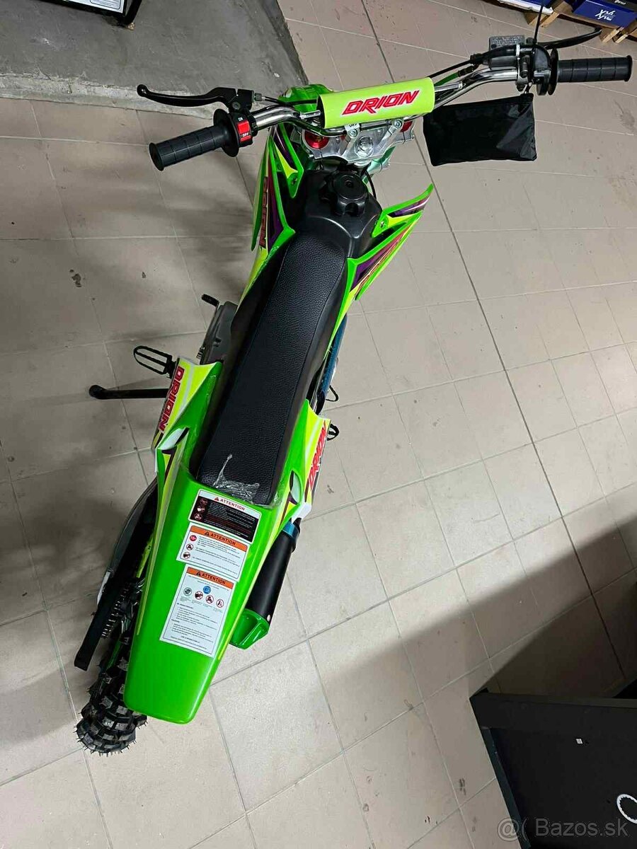 ORION – Detský krosový motocykel 125 cc (zelený)