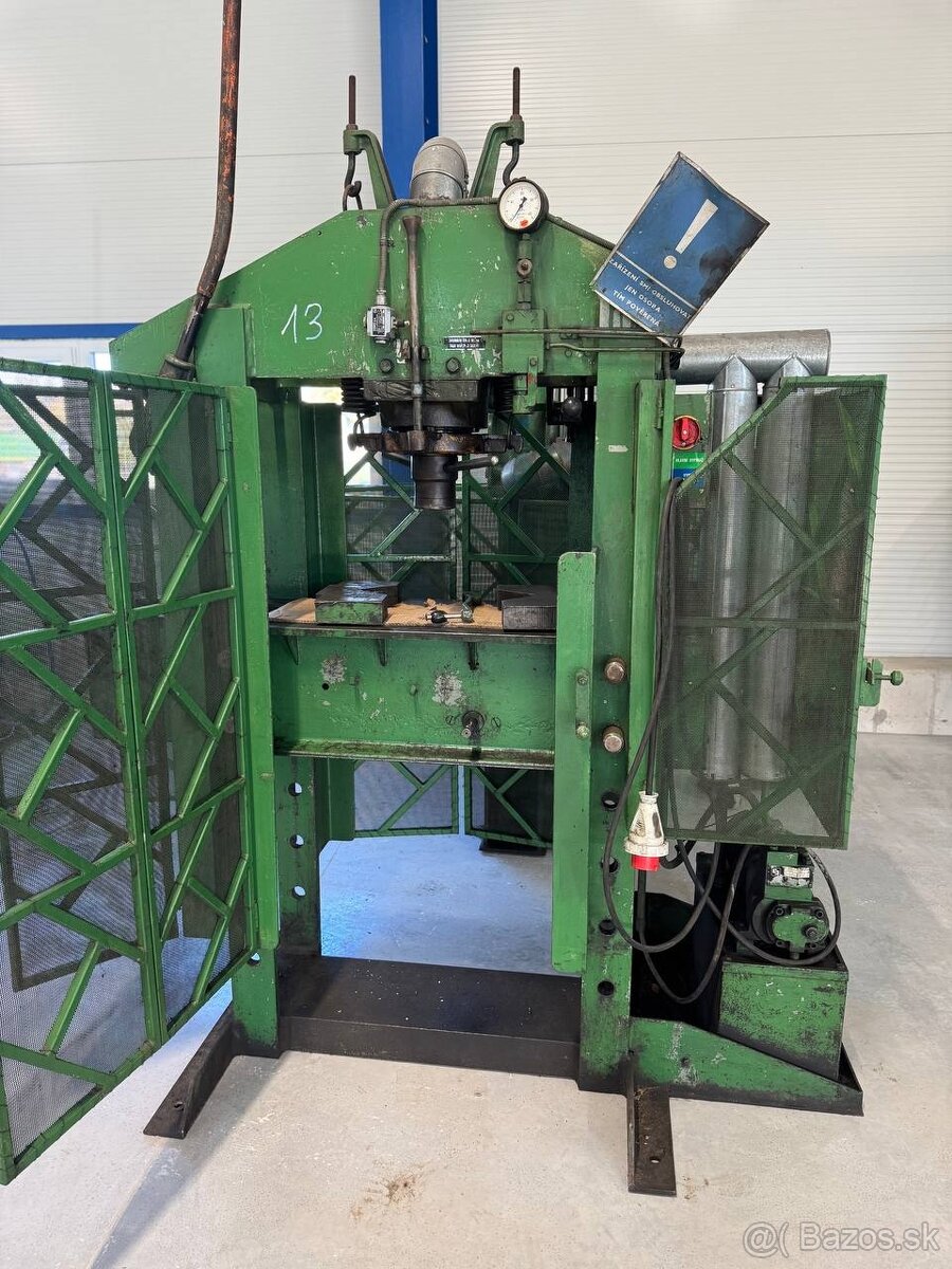 Hydraulický lis CDM 80A + ruční lis LRH 2