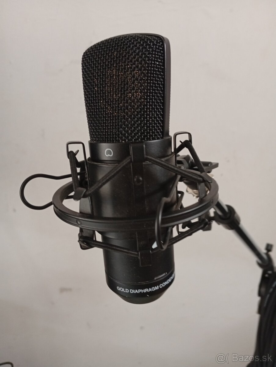 Nový kondenzátorový mikrofón + stojan