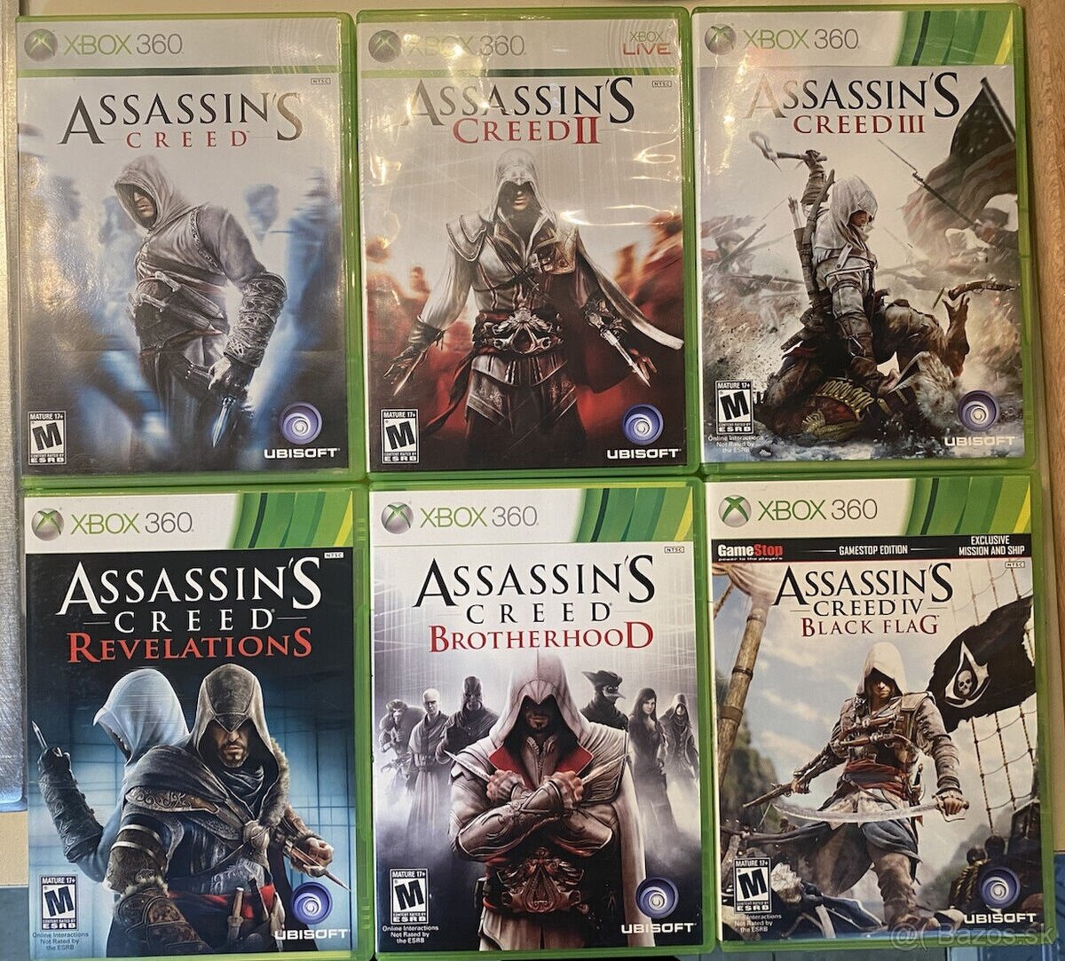 Xbox 360 hry Assassins Creed