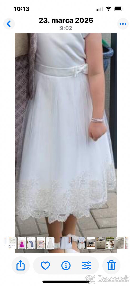 Šaty na 1. Sv. Prijímanie