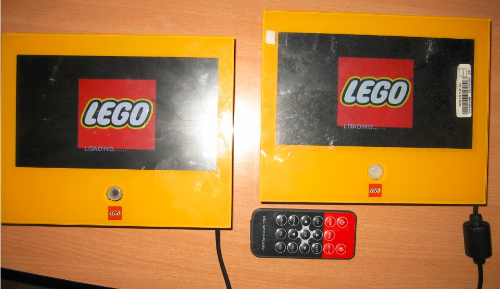LEGO instore displeje