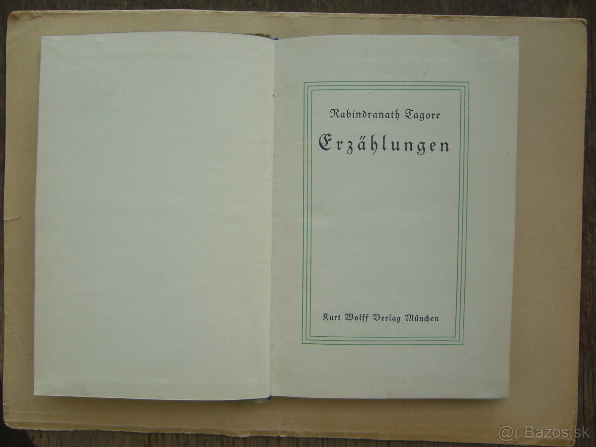 Rabindranath Tagore : Erzählungen