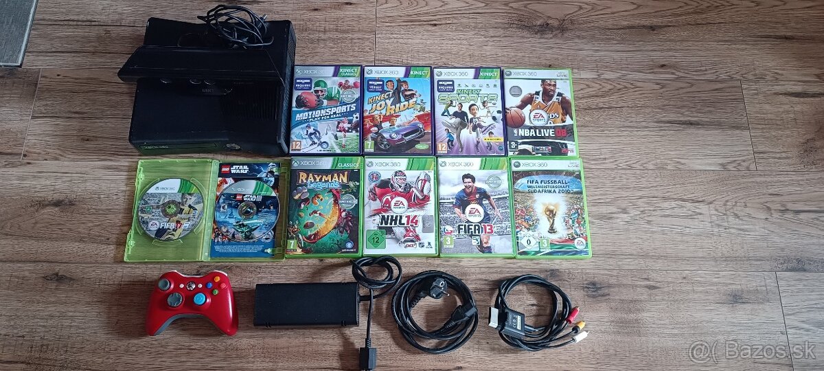 Xbox360 s hrami a kinectom