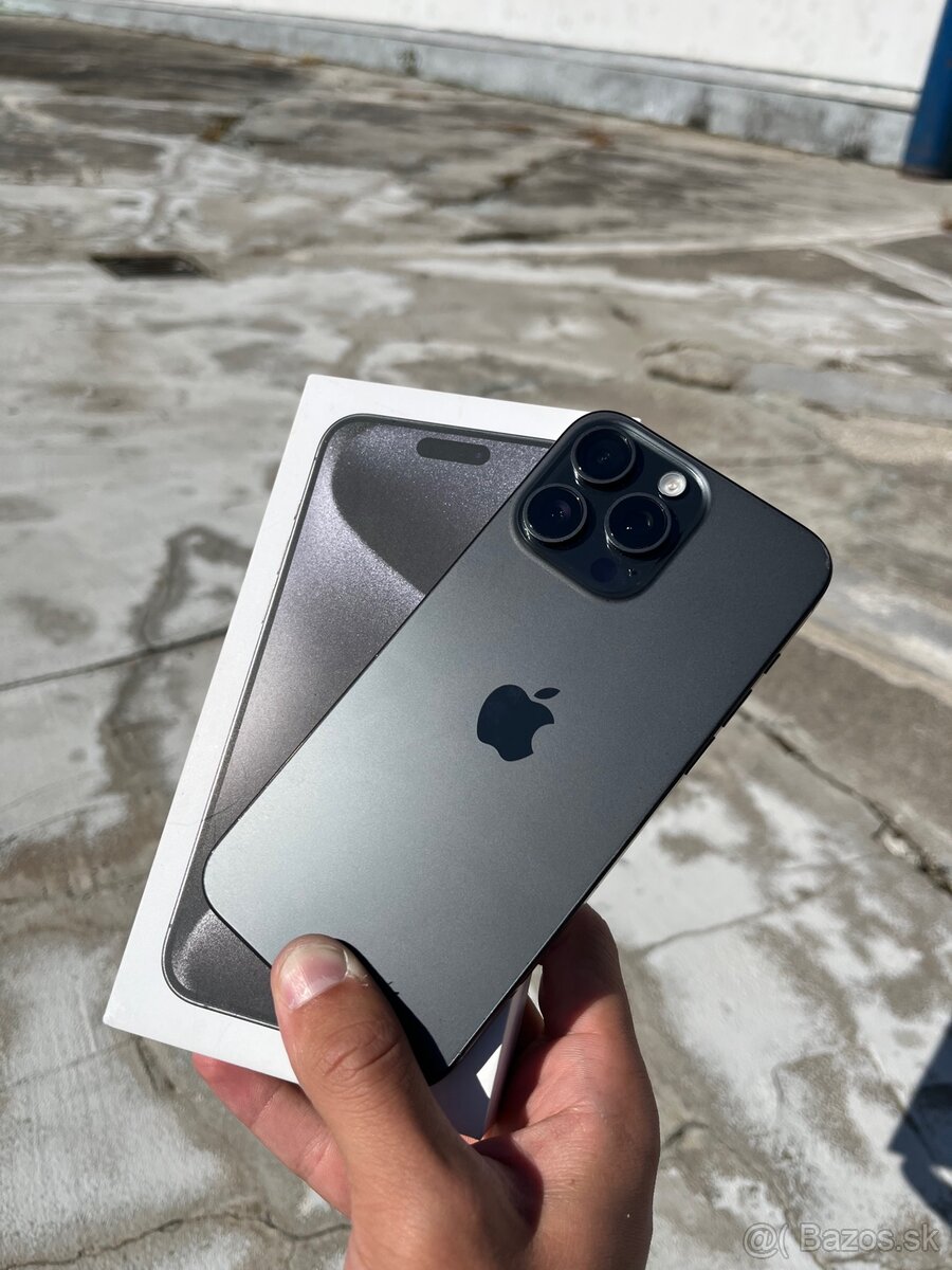 iPhone 15 Pro Max 256 Gb Black Titanium