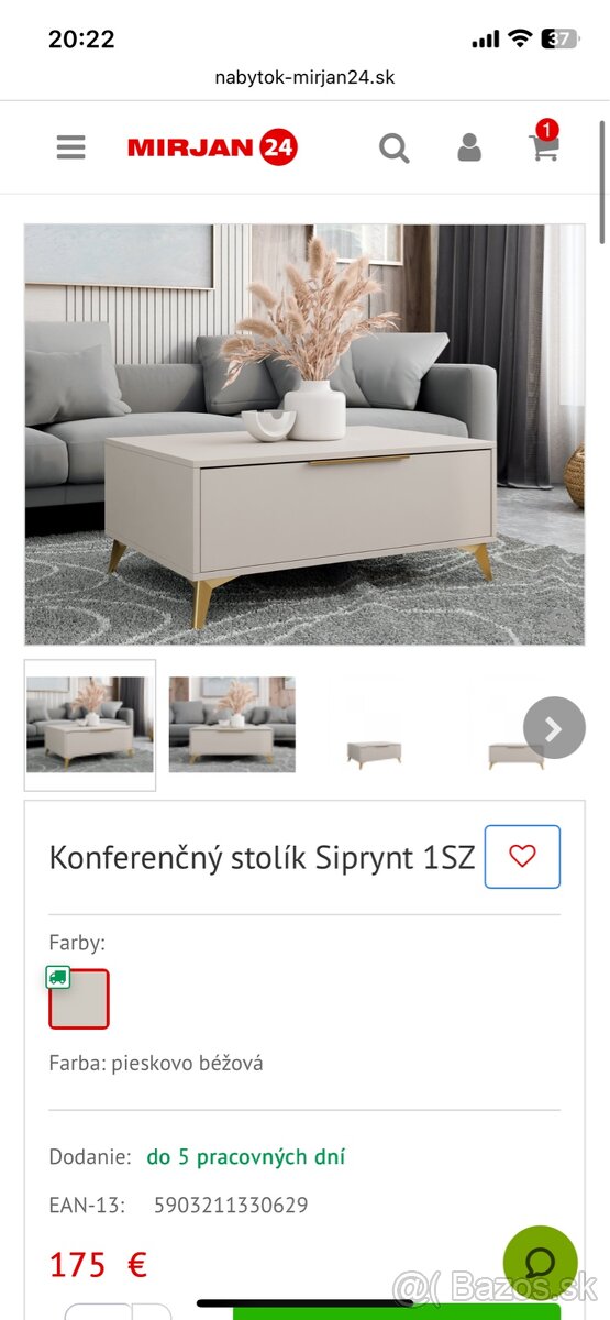 Predám konferenčný stolík