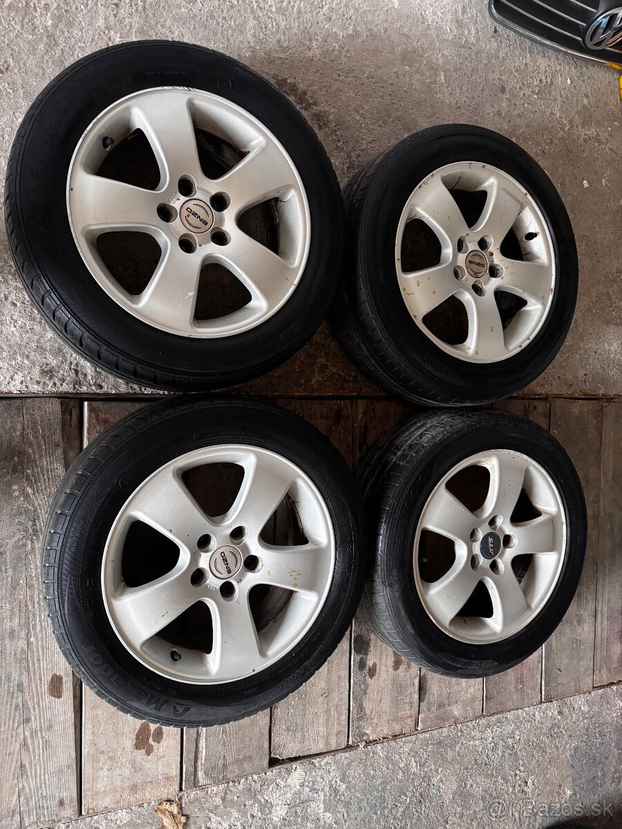 Hlinikove disky s pneu 205/55 R16