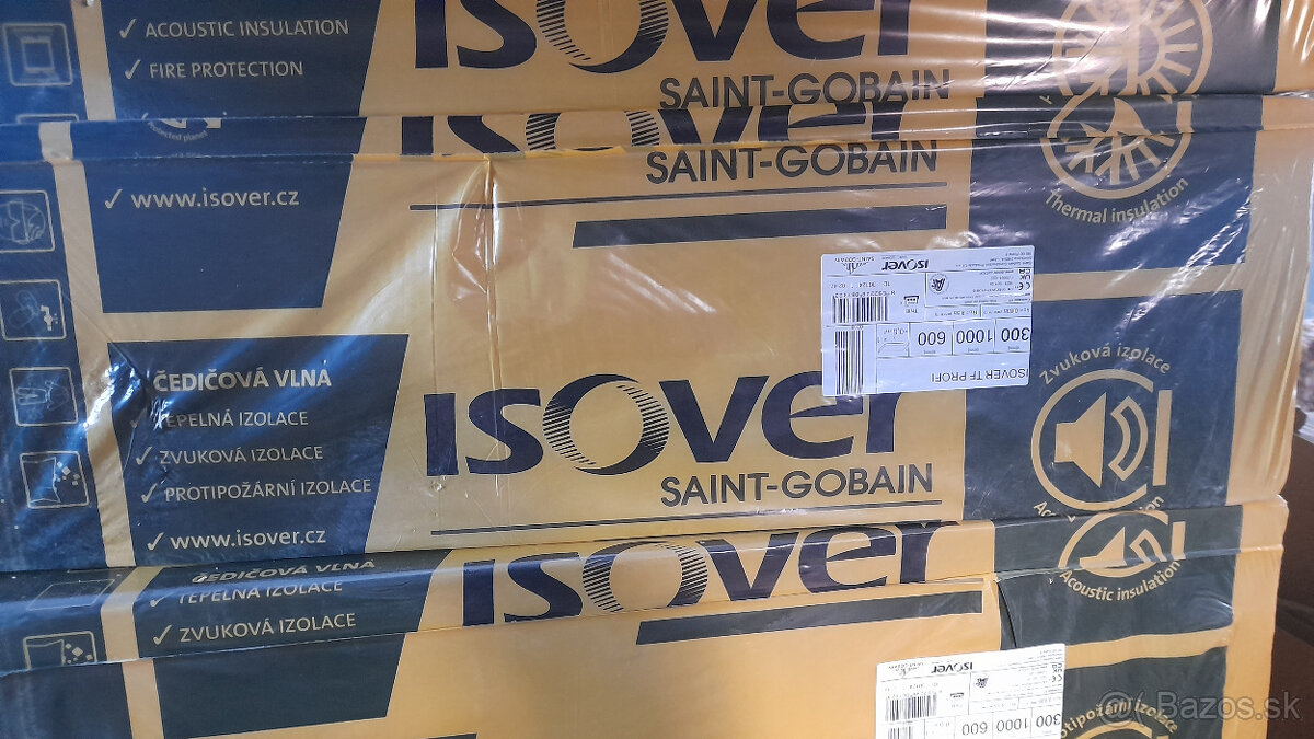 Kameninová vlna Isover SaintGobain 30cm hrúbka