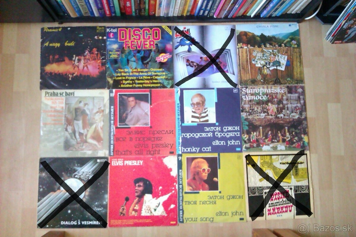 Predám rôzne vinylové LP platne 2