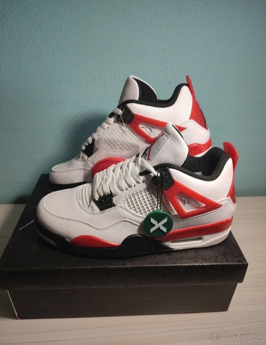 Air Jordan 4 Retro Red Cement