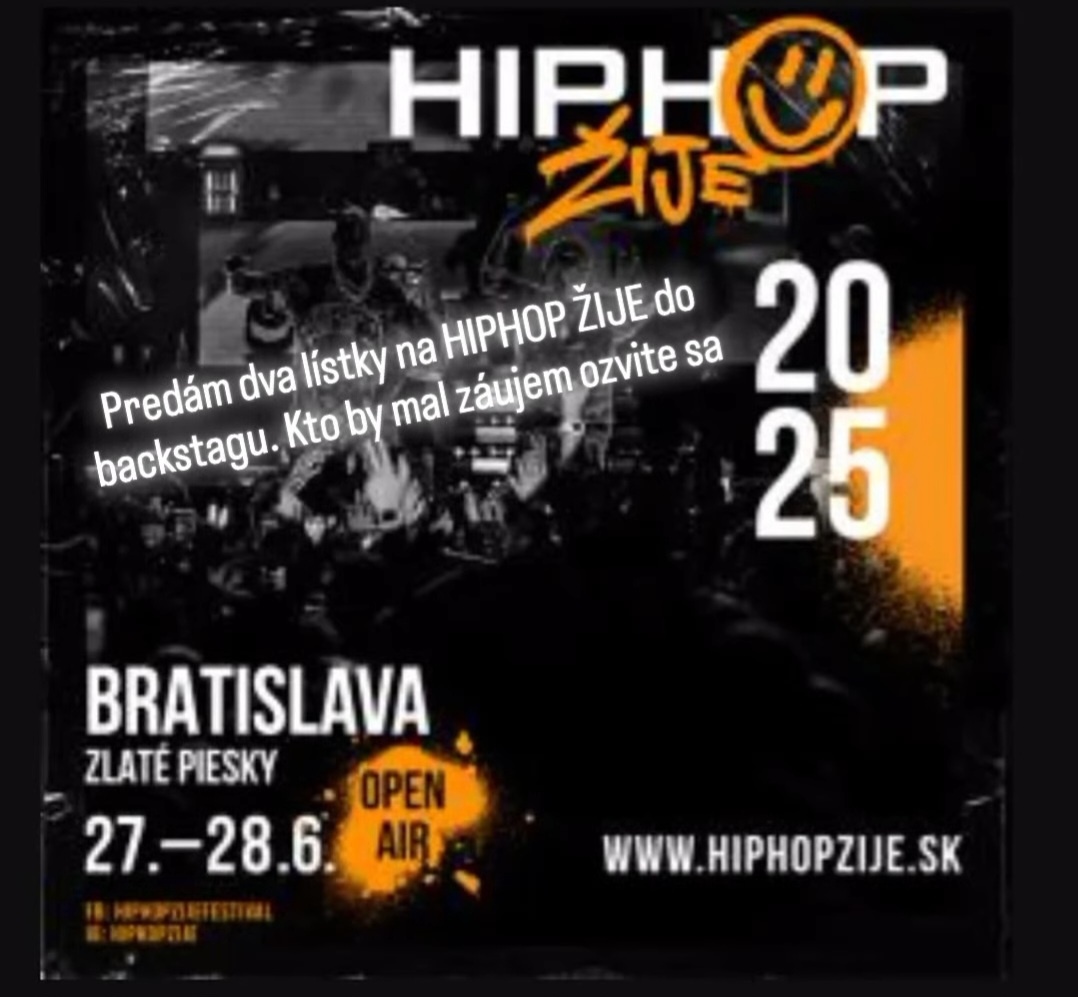 HIPHOP ŽIJE Backstage