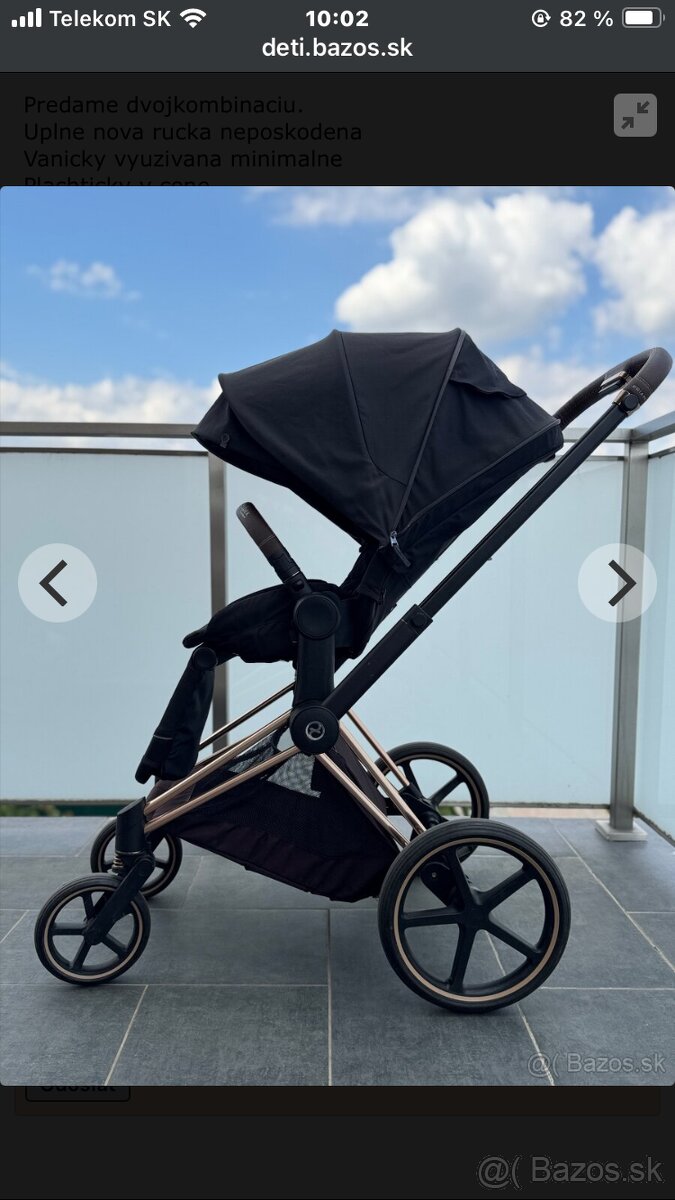 Predám kočík Cybex