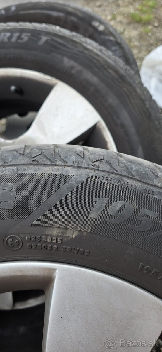 Predám disky 5x112 r15